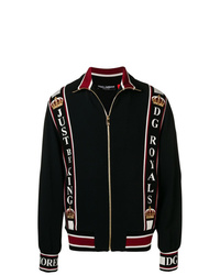 Blouson aviateur noir Dolce & Gabbana
