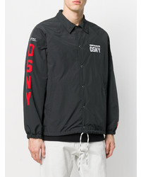 Blouson aviateur noir Heron Preston