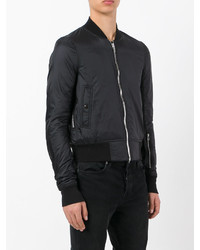 Blouson aviateur noir Rick Owens