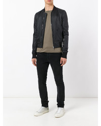 Blouson aviateur noir Rick Owens