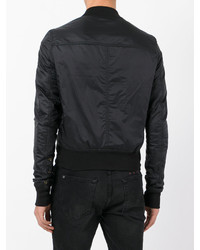 Blouson aviateur noir Rick Owens