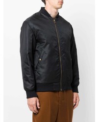 Blouson aviateur noir Mr & Mrs Italy