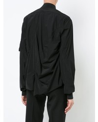 Blouson aviateur noir Rick Owens