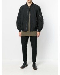 Blouson aviateur noir Damir Doma