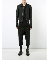 Blouson aviateur noir Rick Owens