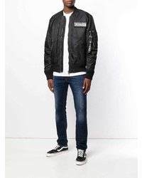 Blouson aviateur noir Diesel