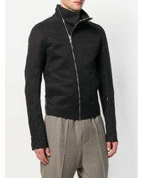 Blouson aviateur noir Rick Owens