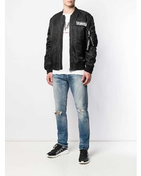 Blouson aviateur noir Diesel