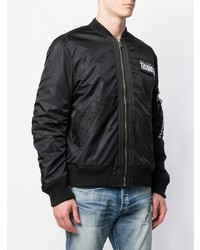 Blouson aviateur noir Diesel