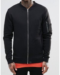 Blouson aviateur noir Hype