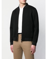 Blouson aviateur noir Fendi