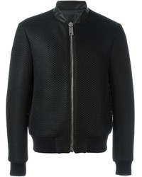 Blouson aviateur noir Les Hommes