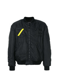 Blouson aviateur noir Letasca