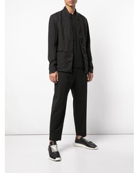 Blouson aviateur noir Transit