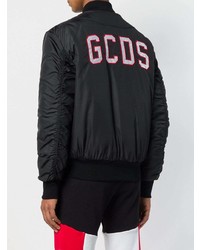 Blouson aviateur noir Gcds