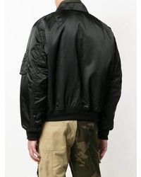 Blouson aviateur noir Gosha Rubchinskiy