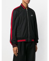 Blouson aviateur noir McQ Alexander McQueen