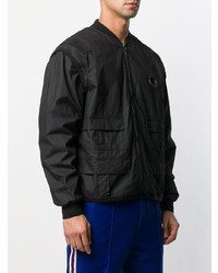 Blouson aviateur noir Gucci