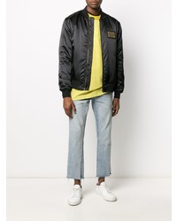 Blouson aviateur noir Moschino