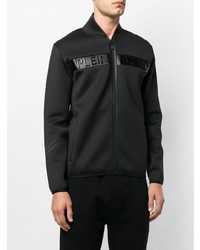 Blouson aviateur noir Plein Sport