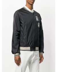 Blouson aviateur noir Dolce & Gabbana