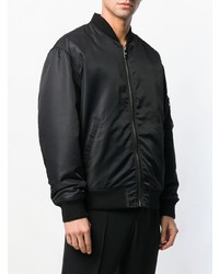 Blouson aviateur noir Versus