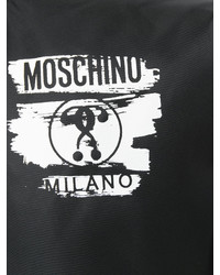 Blouson aviateur noir Moschino