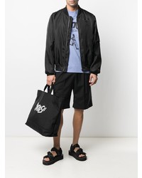 Blouson aviateur noir Moschino