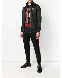 Blouson aviateur noir Plein Sport