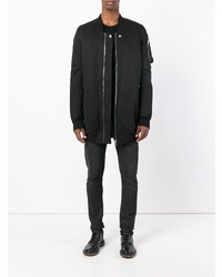 Blouson aviateur noir Rick Owens