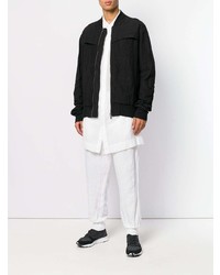 Blouson aviateur noir Lost & Found Rooms