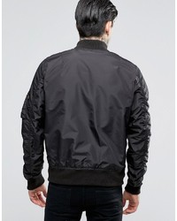 Blouson aviateur noir Alpha Industries