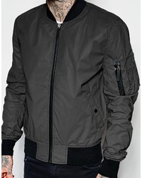 Blouson aviateur noir Alpha Industries