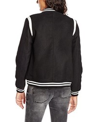 Blouson aviateur noir New Look