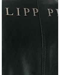 Blouson aviateur noir Philipp Plein