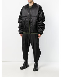 Blouson aviateur noir Odeur