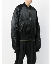 Blouson aviateur noir Odeur