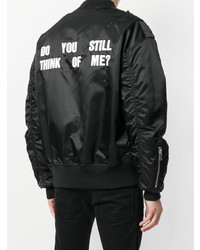 Blouson aviateur noir Misbhv