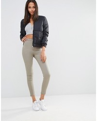 Blouson aviateur noir Missguided