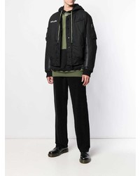 Blouson aviateur noir Komakino