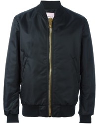 Blouson aviateur noir Palm Angels