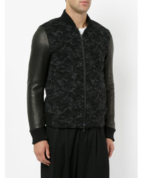 Blouson aviateur noir Kazuyuki Kumagai