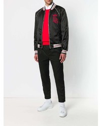 Blouson aviateur noir Dolce & Gabbana