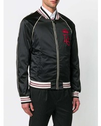 Blouson aviateur noir Dolce & Gabbana