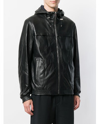 Blouson aviateur noir Bally