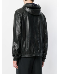 Blouson aviateur noir Bally