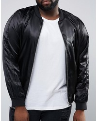 Blouson aviateur noir Asos