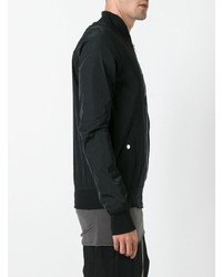 Blouson aviateur noir Rick Owens