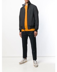 Blouson aviateur noir Woolrich