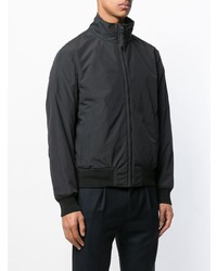 Blouson aviateur noir Woolrich